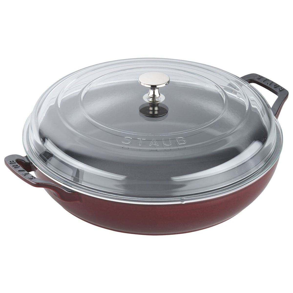 Staub Cast Iron Pumpkin Cocotte, Dutch Oven, 3.5-Quart, Serves 3-4, Made In  France, Burnt Orange