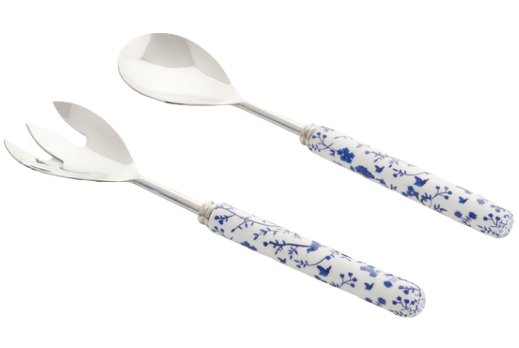 Chinoiserie Salad Servers