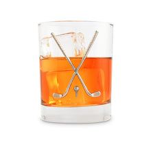 Load image into Gallery viewer, Golf Club Double Old Fashion Bar Glass
