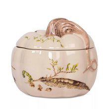 Load image into Gallery viewer, Forest Walk Pumpkin Lidded Soup Bowl
