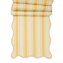 Load image into Gallery viewer, Cabana Stripe Table Runner, Sunshine
