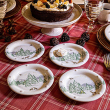 Load image into Gallery viewer, Berry &amp; Thread North Pole Side/Cocktail Plates, Set of 4
