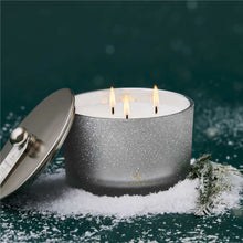 Load image into Gallery viewer, Frasier Fir Flocked 3-Wick Poured Candle
