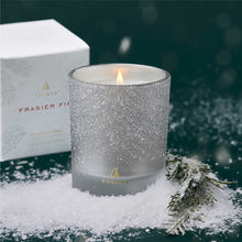 Load image into Gallery viewer, Frasier Fir Flocked Poured Candle, 6.5 oz
