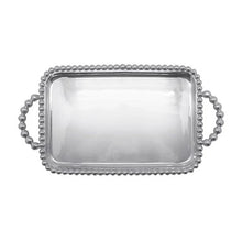 Load image into Gallery viewer, Pearled Handled Service Tray, Md
