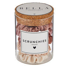 Load image into Gallery viewer, Satin Scrunchies Jar, Blush Ombre
