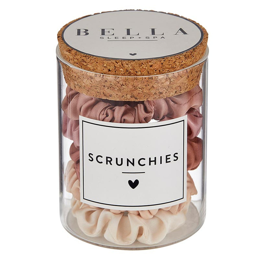 Satin Scrunchies Jar, Blush Ombre