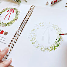 Load image into Gallery viewer, Christmas Watercolor Workbook
