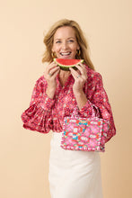 Load image into Gallery viewer, OTW Quilted Crossbody, Strawberry Fields
