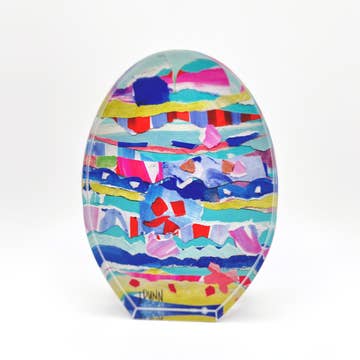 Bright Acrylic Egg