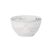 Load image into Gallery viewer, Berry &amp; Thread Nesting Prep Bowls Set of 3, Whitewash
