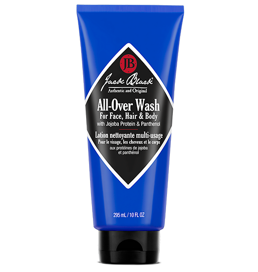 Jack Black All Over Wash for Face, Hair & Body, 10 oz