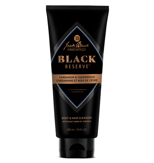 Black Reserve Body & Hair Cleanser, 10 oz