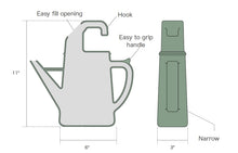 Load image into Gallery viewer, Hook Watering Can, Green
