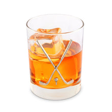 Load image into Gallery viewer, Golf Club Double Old Fashion Bar Glass
