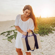 Load image into Gallery viewer, Parisian Picnic Basket Tote
