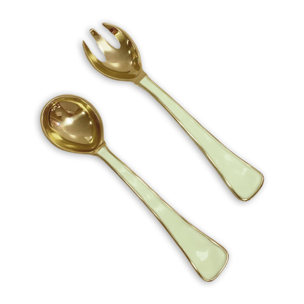 ENCANTO Soho Salad Servers, Pistachio