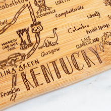 Load image into Gallery viewer, Destination Kentucky State-Shaped Serving &amp; Cutting Board
