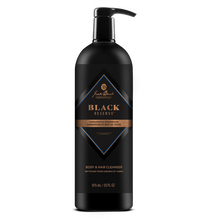 Load image into Gallery viewer, Black Reserve Body &amp; Hair Cleanser, 33 oz
