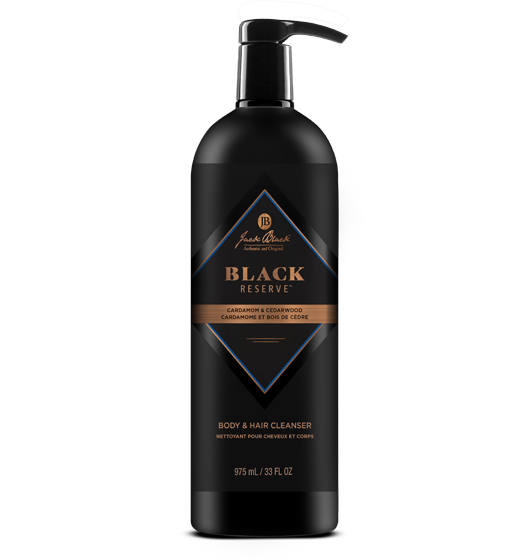 Black Reserve Body & Hair Cleanser, 33 oz