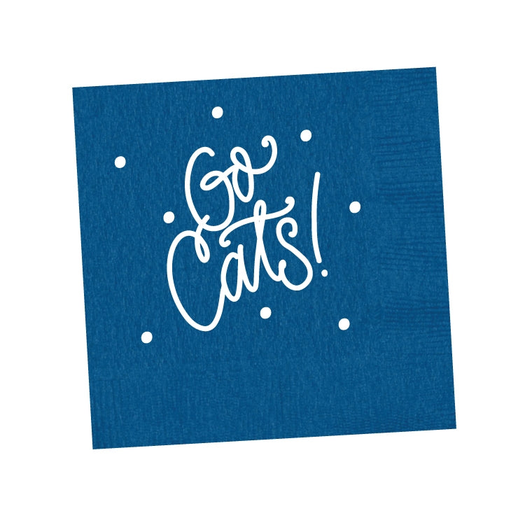 Go Cats! Napkins | 25 ct