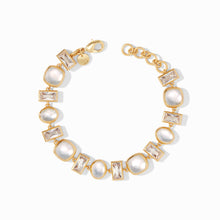 Load image into Gallery viewer, Antonia Tennis Bracelet, Iridescent Crystal Clear
