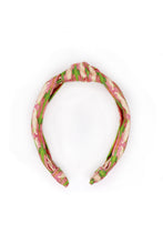 Load image into Gallery viewer, Knotted Headband, Cabana Pink
