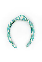 Load image into Gallery viewer, Knotted Headband, Fern Blue
