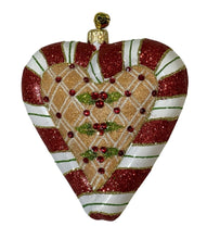 Load image into Gallery viewer, Ginger Heart Ornament
