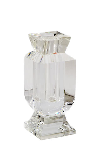 Crystal Urn Bud Vase, Sm