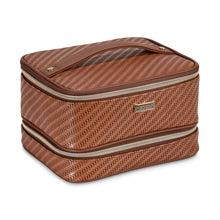 Load image into Gallery viewer, Jenny Train Case, Rosewood | Cognac
