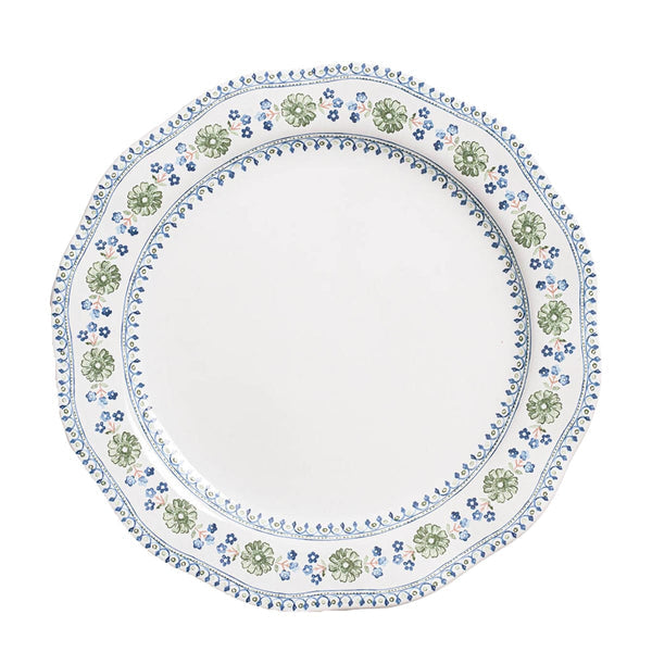 Villa Seville Dinner Plate, Chambray