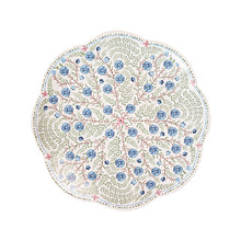 Load image into Gallery viewer, Villa Seville Scalloped Dessert/Salad Plate, Chambray
