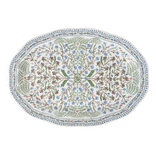 Load image into Gallery viewer, Villa Seville 17&quot; Platter, Chambray
