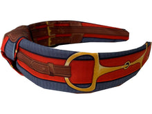 Load image into Gallery viewer, Saddle Up Italian Silk Knotted Headband
