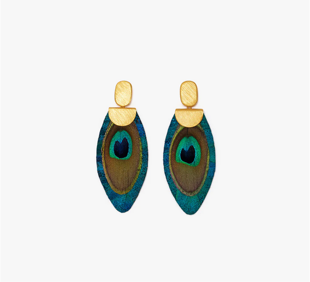 Nikko Blue Drop Earring