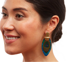 Load image into Gallery viewer, Nikko Blue Drop Earring
