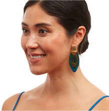 Load image into Gallery viewer, Nikko Blue Drop Earring
