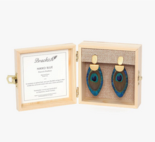 Load image into Gallery viewer, Nikko Blue Drop Earring
