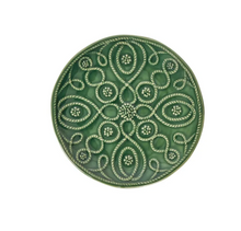 Load image into Gallery viewer, Jardins Du Monde Side/Cocktail Plate, Assorted Set/4 | Basil
