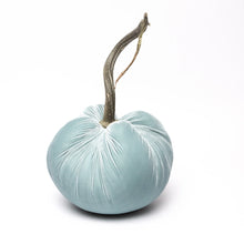 Load image into Gallery viewer, Seafoam Silk Velvet Pumpkin, 3&quot;
