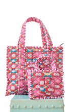 Load image into Gallery viewer, OTW Quilted Crossbody, Strawberry Fields
