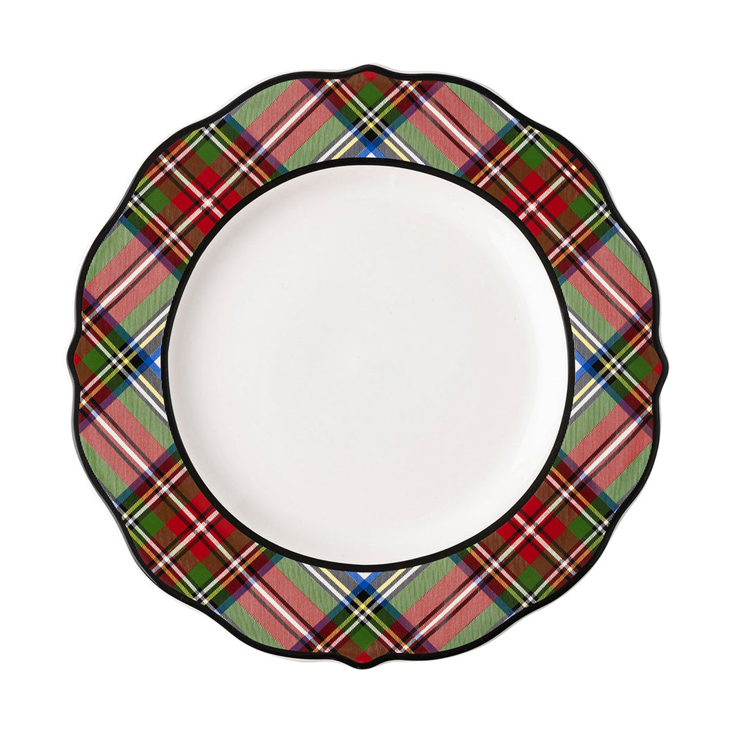 Stewart Tartan Dinner Plate