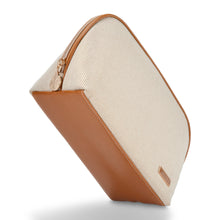 Load image into Gallery viewer, Lola Makeup Bag, Tropea | Ivory
