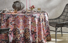 Load image into Gallery viewer, Magic Mountain 70&quot;x90&quot; Oblong Tablecloth, Chocolate Persimmon
