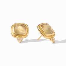 Load image into Gallery viewer, Tudor Stud Earring, Iridescent Champagne
