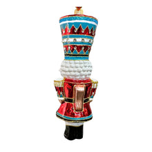 Load image into Gallery viewer, Major Filbert Ornament, Blue/Red
