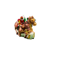 Load image into Gallery viewer, Glass Equestrian Ornament, Jockeys
