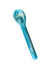 Load image into Gallery viewer, Resin Ice Cream Scoop, Aqua Swirl
