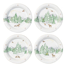 Load image into Gallery viewer, Berry &amp; Thread North Pole Side/Cocktail Plates, Set of 4
